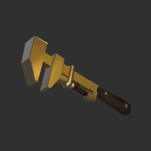 Golden Wrench (photo only)